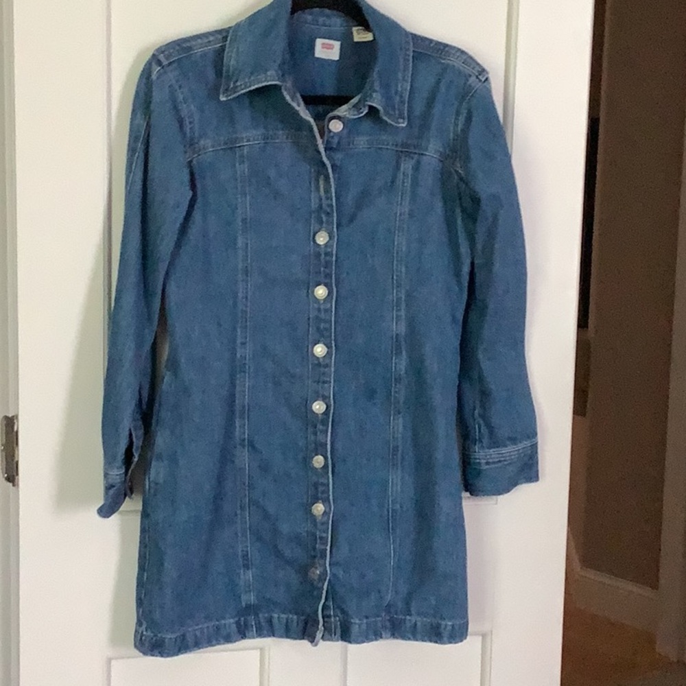 Levi's Classic Blue Denim Dress